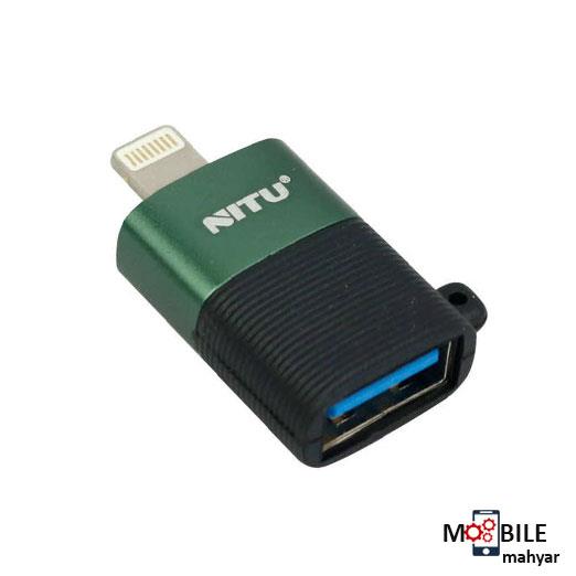 مبدل لایتنینگ OTG نیتو مدل NT-CN16